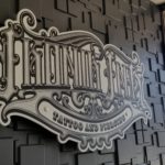 Stand off routed interior signage