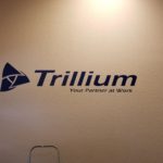 Vinyl interior signage