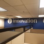 Vinyl interior signage