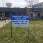 Metal exterior signage