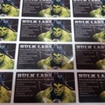 Stickers made for labels on supplements.