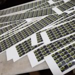 Before being cut down on sheets