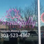 Die cut vinyl window graphics