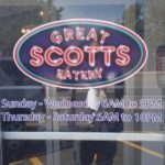 Printed vinyl window graphics