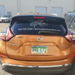 Murano Die Cut Vinyl Window Lettering